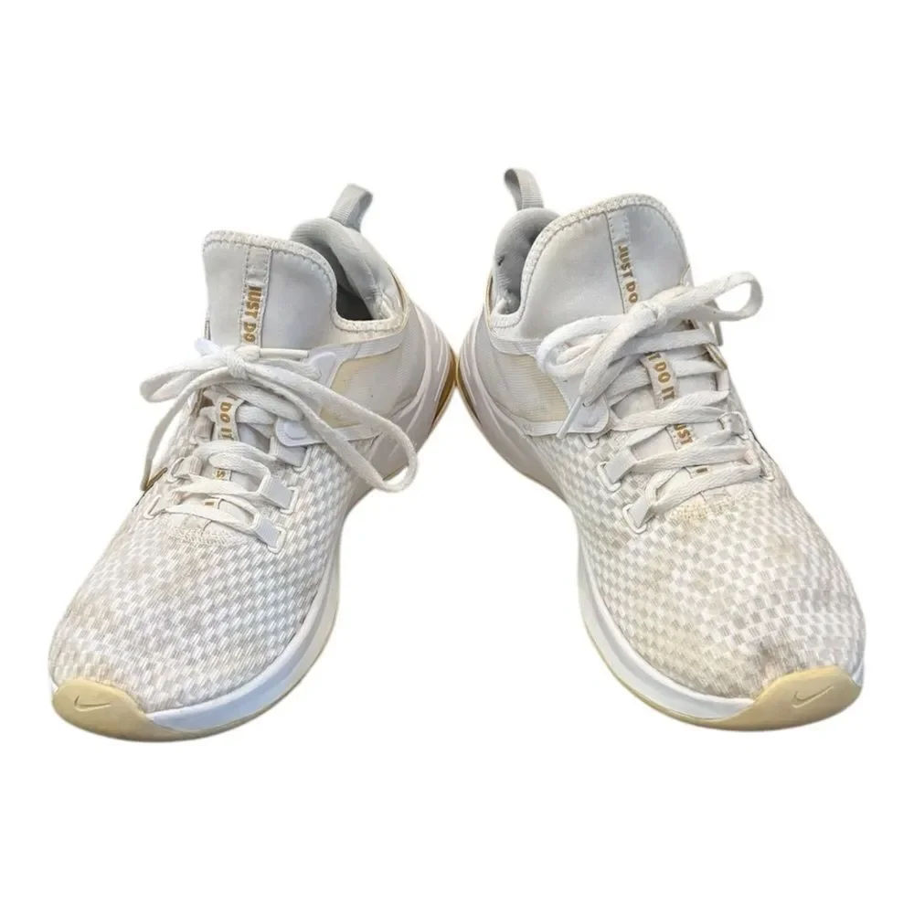Nike Air Max Bella TR 2 White Pure Platinum Women's Sneakers 9